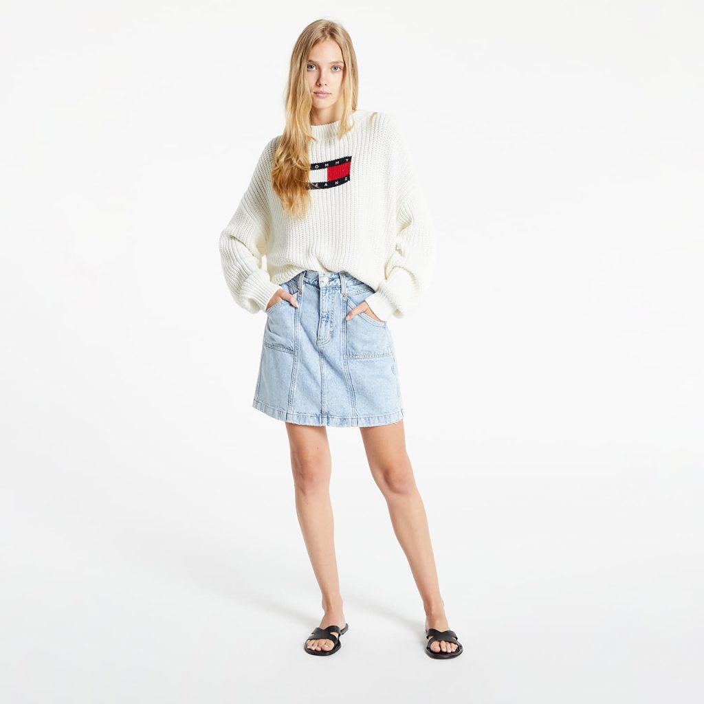 tommy jeans denimová sukně